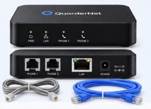 Quarder Net Voice Adapter